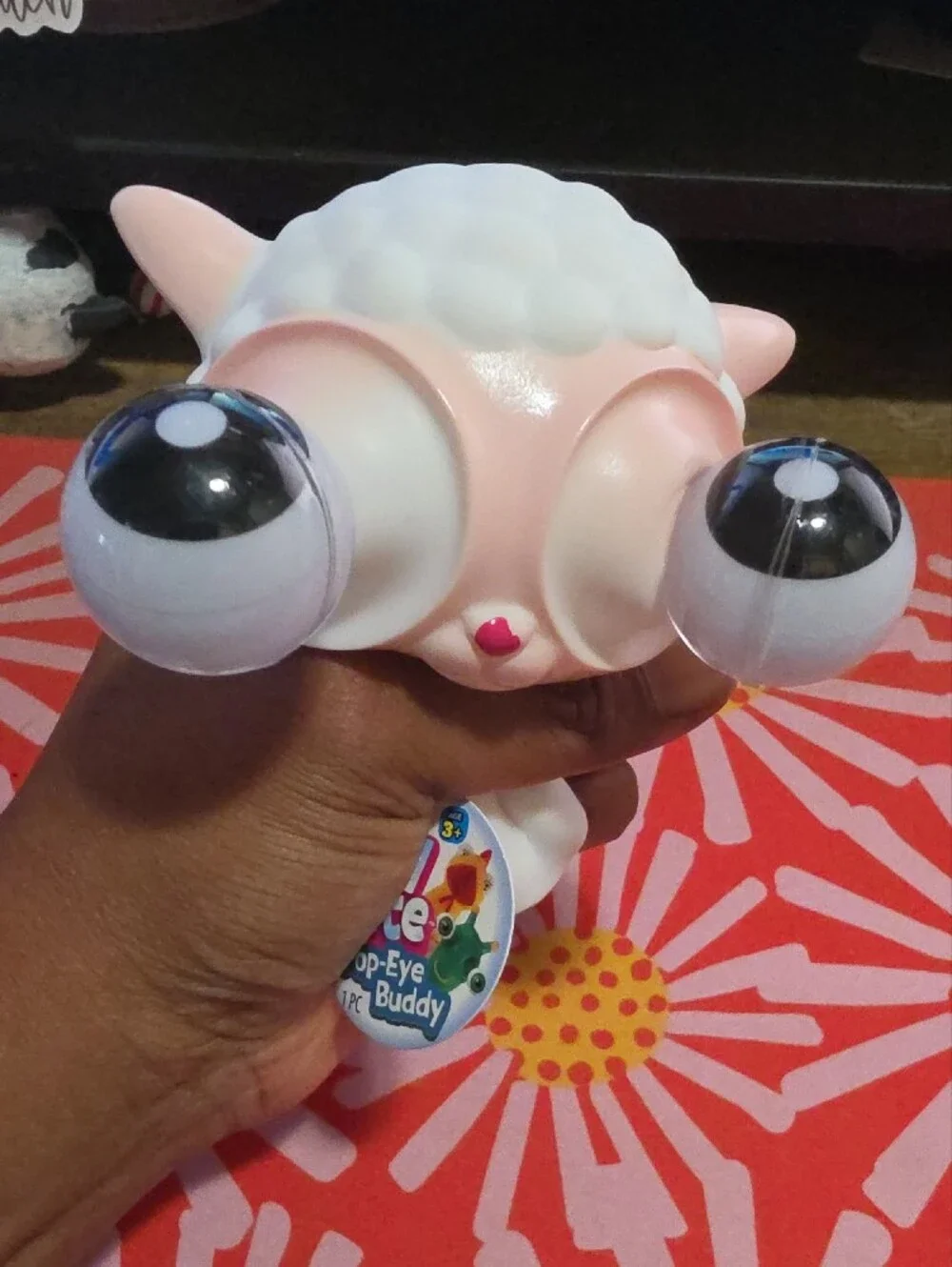 Pop-Eye Buddy White Cat Toy - Pets Cat